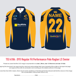 Coloured Playing top Long Sleeve Junior